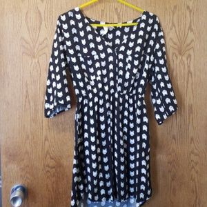 Women's Medium Cat-print dress